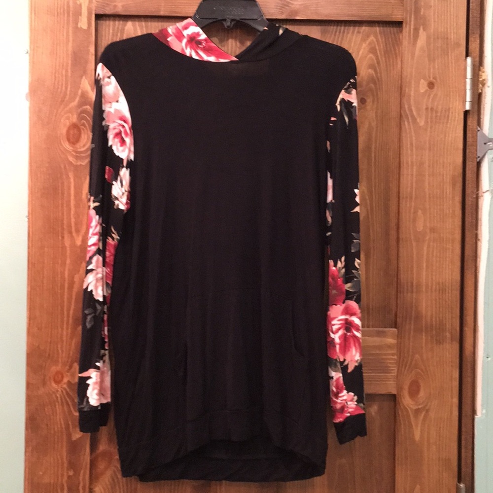 Floral Hoodie